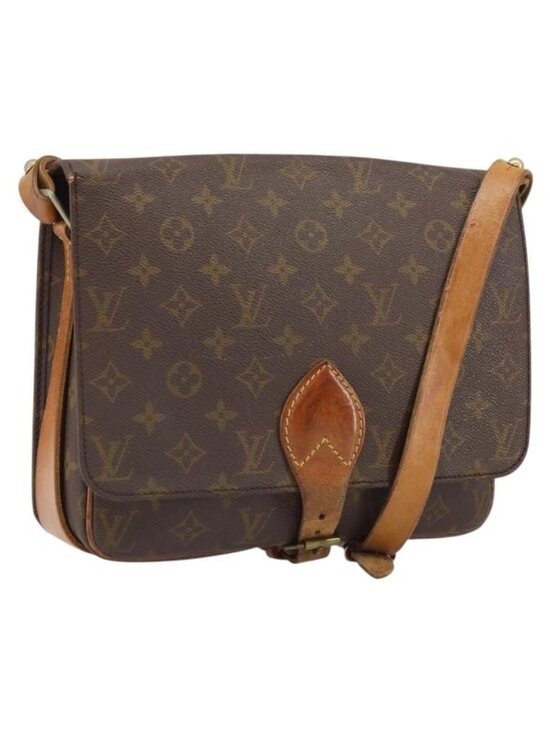 LOUIS VUITTON Handbags - Authentic LOUIS VUITTON Monogram Cartouchiere GM Shoulder Bag M51252 LV